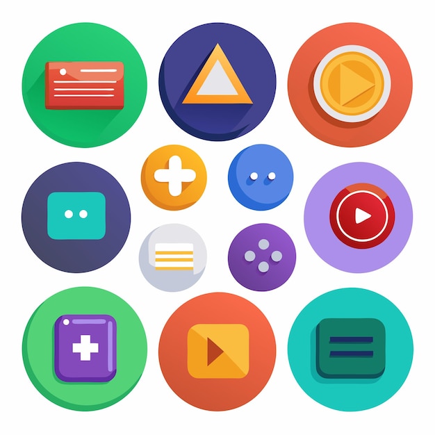 modern web button collection for web site web design elements for ui designer