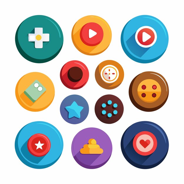 modern web button collection for web site web design elements for ui designer