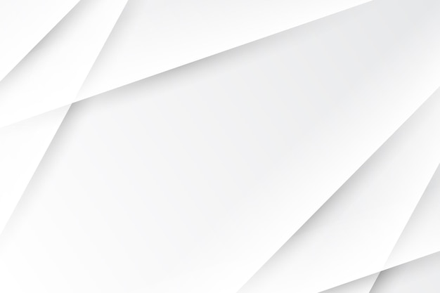 Modern white background with abstract shape design
