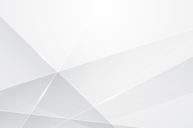 Modern white background with abstract shape design