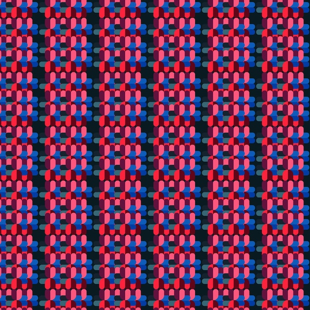 modernist swirl - mix it up set pattern design
