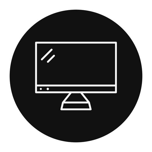 Monitor Vector Illustration