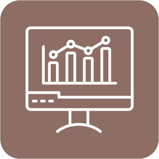 Monitoring Analytics Vector Illustration Style
