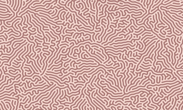 monochrome red abstract turing pattern background