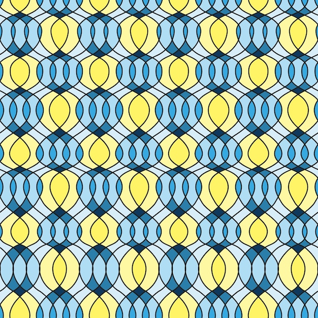 Mosaic seamless pattern