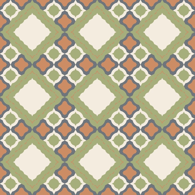 Mosaic Vintage Seamless Patterns
