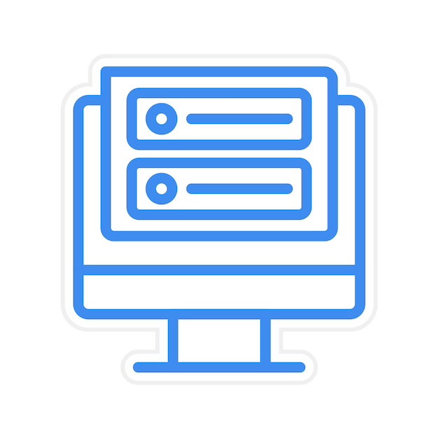 Motion Graphics Vector Illustration