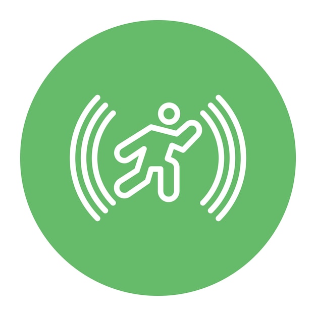 Motion Sensor icon vector image Can be used for Sensors