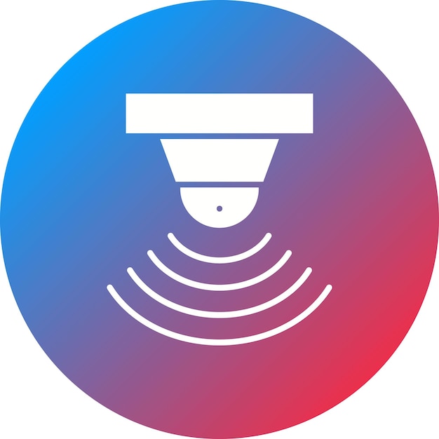 motion sensor icon vector image can be used for video production