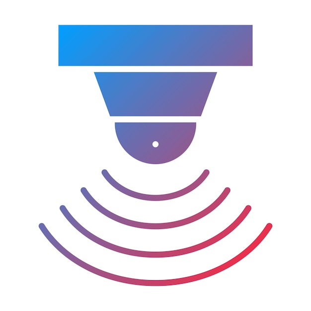 motion sensor icon vector image can be used for video production