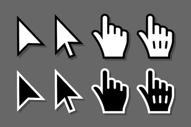 Mouse arrow pointer
