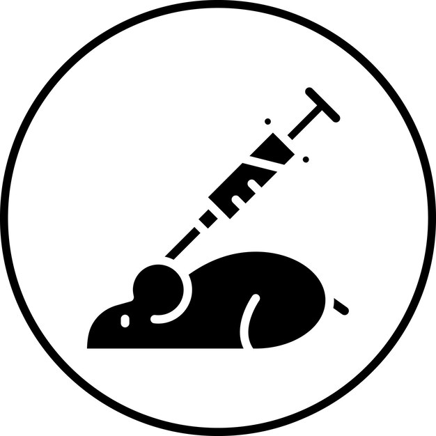 Mouse Experiment icon vector image Can be used for Lab