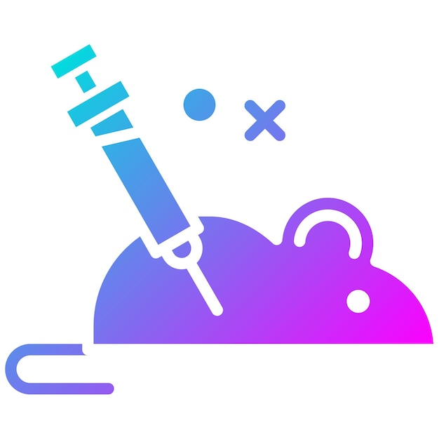 mouse experiment vector icon can be used for lab iconset