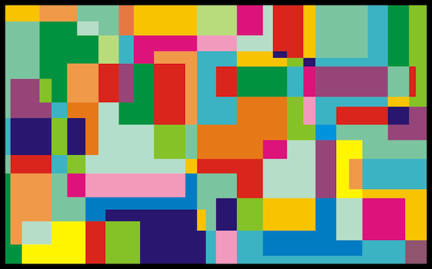 Multicolor abstract rectangle composition background Use for wallpaper print art