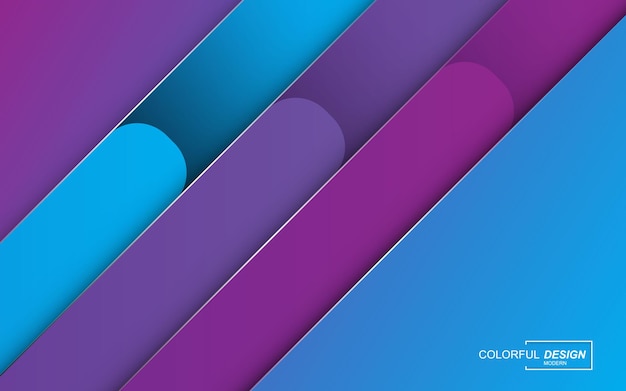Multicolored modern abstract background