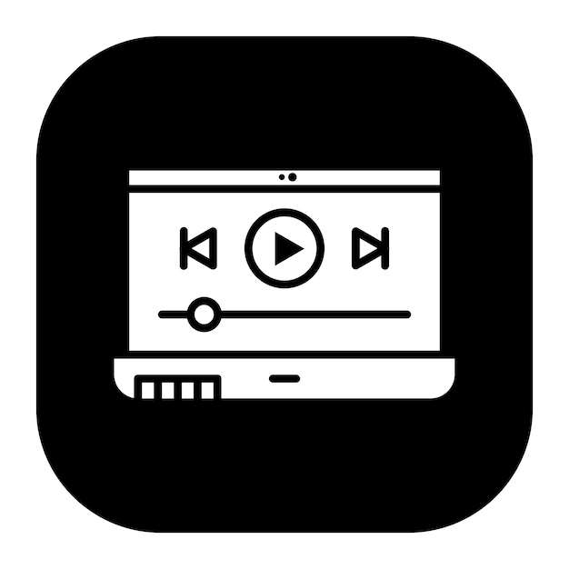 Music Player Vector Illustration