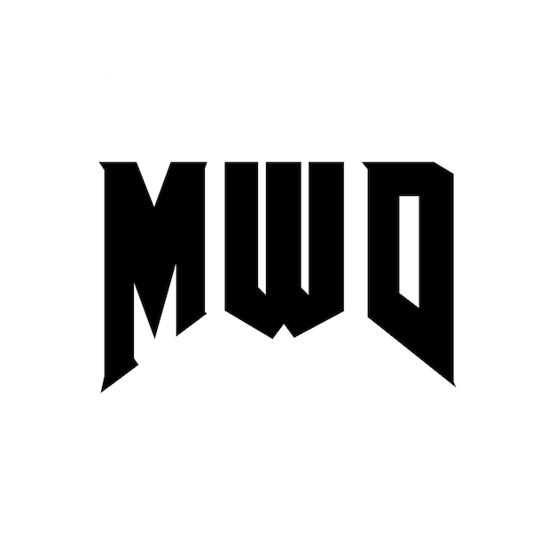 mwd letter logo design for technology company mwd logo design black and white color combination mwd logo mwd vector mwd design mwd icon mwd alphabet mwd typography logo design
