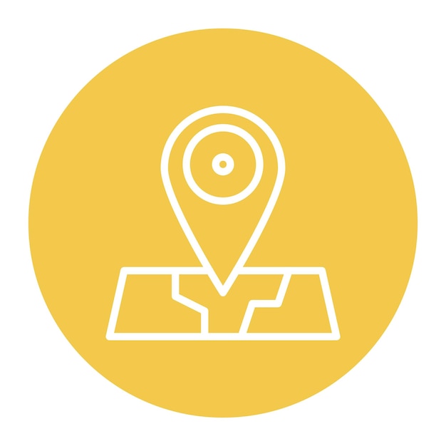 Navigation icon vector image Can be used for Data Science