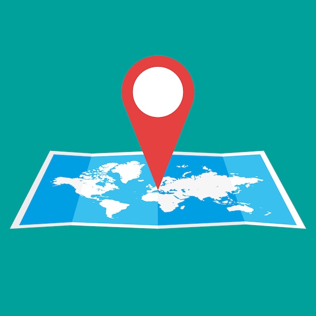 Navigation map icon