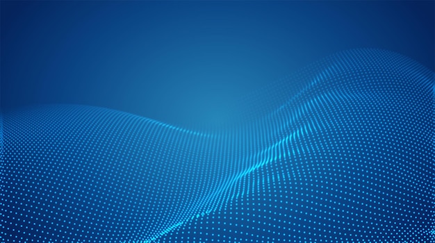Nền 3D vector trừu tượng với các đường cong và sóng