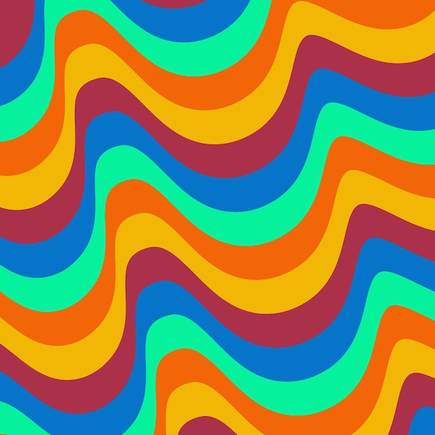 Nền ảo giác groovy