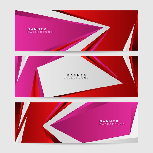 Nền banner trừu tượng. Vector mẫu nền banner thiết kế đồ họa trừu tượng.