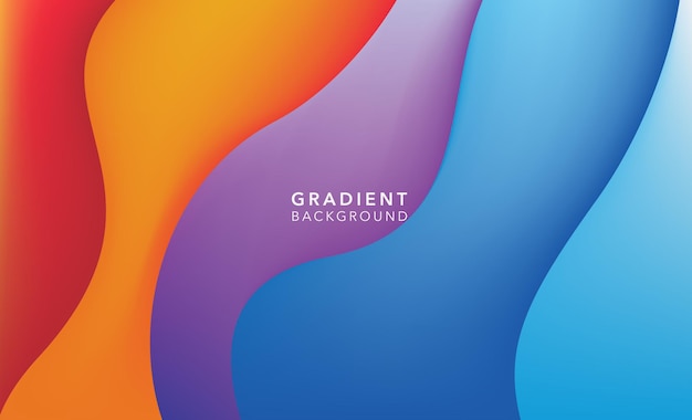 Nền gradient đầy màu sắc