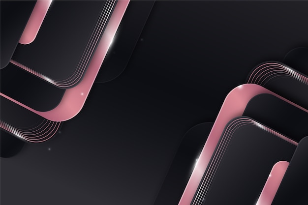 Nền gradient đen và vàng hồng