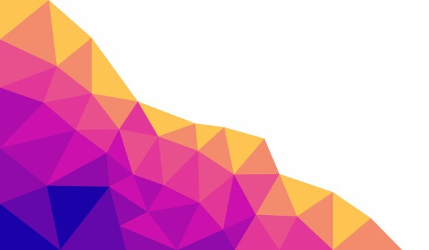 Nền gradient màu sắc low poly thiết kế hiện đại trừu tượng