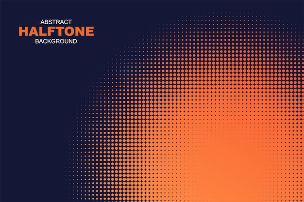 Nền Halftone Trừu Tượng