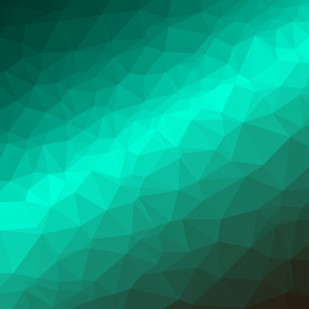 Nền hình học màu xanh lam theo phong cách Origami với gradient