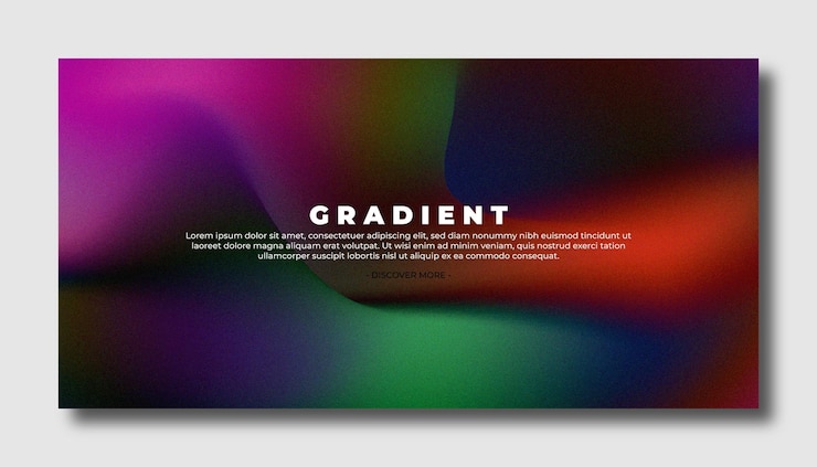 Vector nền mờ hiện đại gradient màu trừu tượng và mẫu họa tiết hạt phim trang nhã