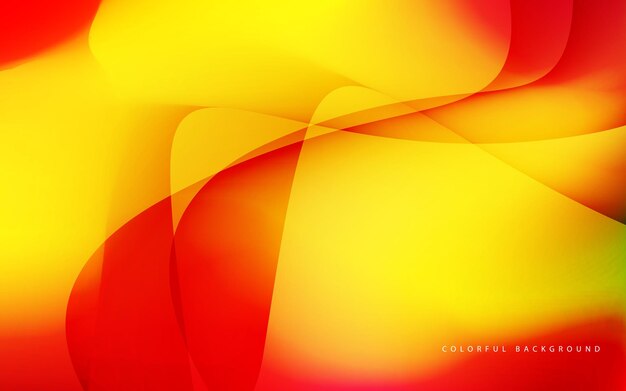 Nền sóng cam gradient trừu tượng