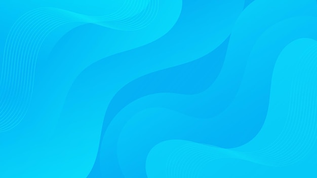 Nền trừu tượng màu xanh lam với các hình dạng lượn sóng phù hợp cho tờ rơi, poster trang web