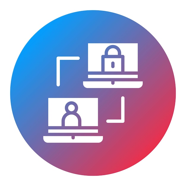 Network Access Control icon vector image Can be used for Networking