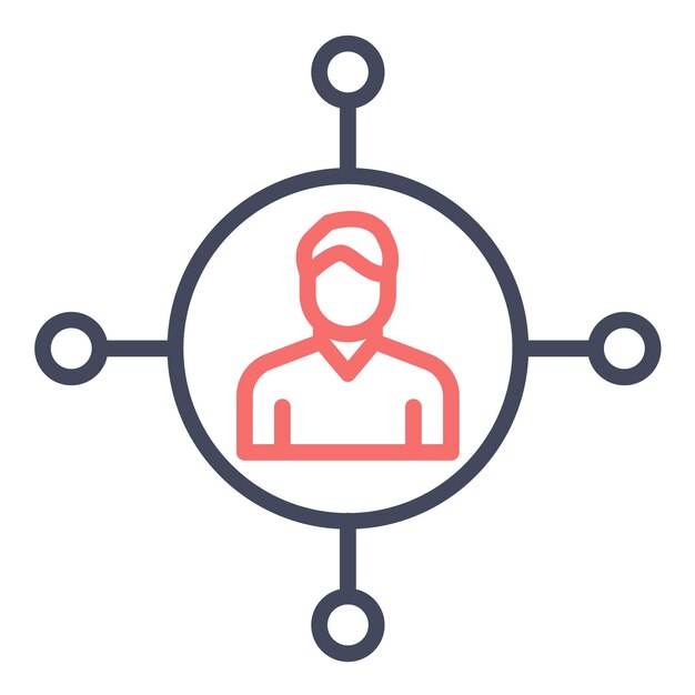 Network Capacity Vector Illustration Style