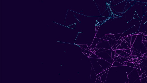 Network connection structure Technology connect big data Science background Business backdrop