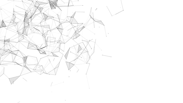 network connection structure technology connect big data science background business futuristic backdrop