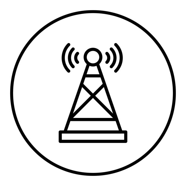 Network Coverage icon vector image Can be used for Networking