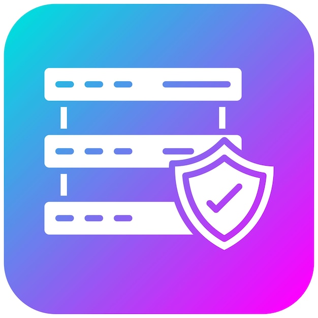 Network Data Protection vector icon Can be used for Networking iconset