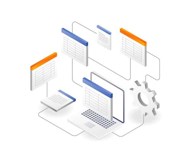 network database process and settings