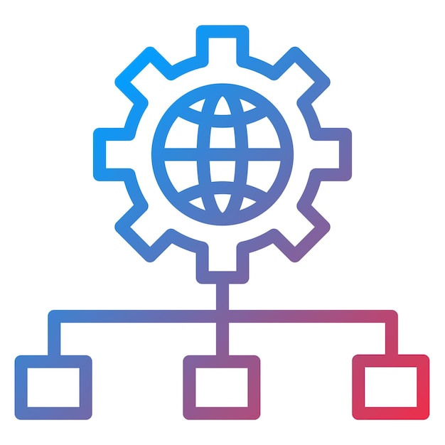 Network Development icon vector image Can be used for Networking