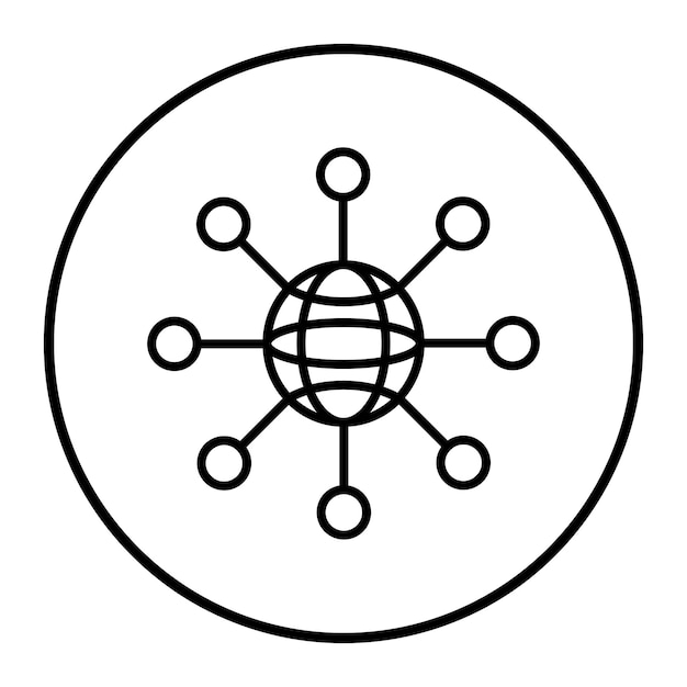 network expansion vector illustration