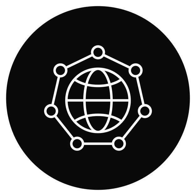 Network icon vector image Can be used for Internet Marketing Service