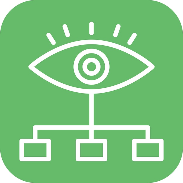 Network Monitoring icon vector image Can be used for Networking