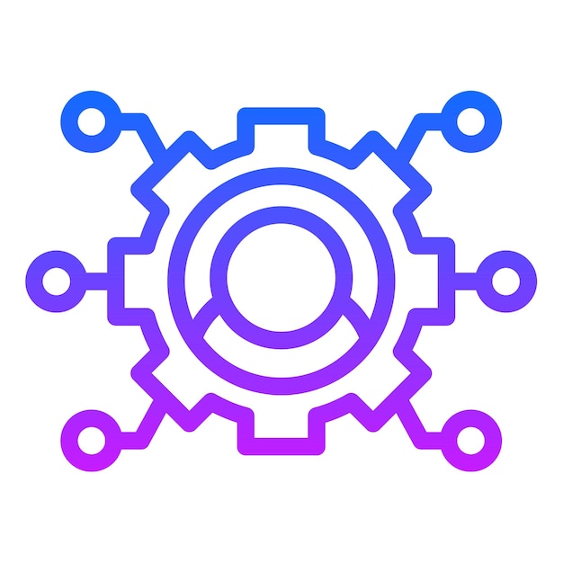 Network Optimization Icon