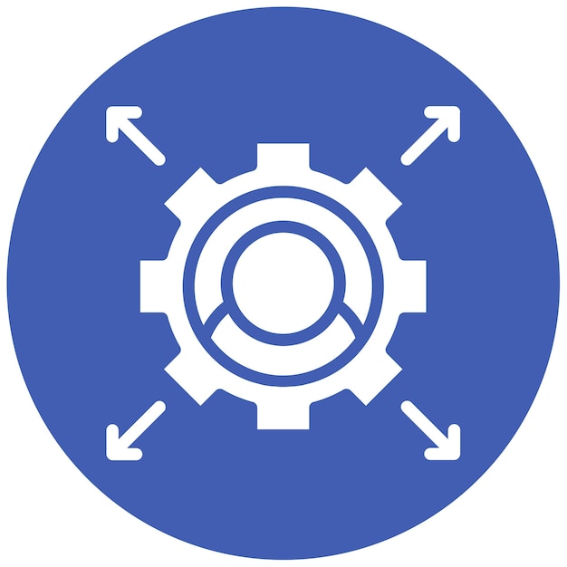 Network Scalability Icon