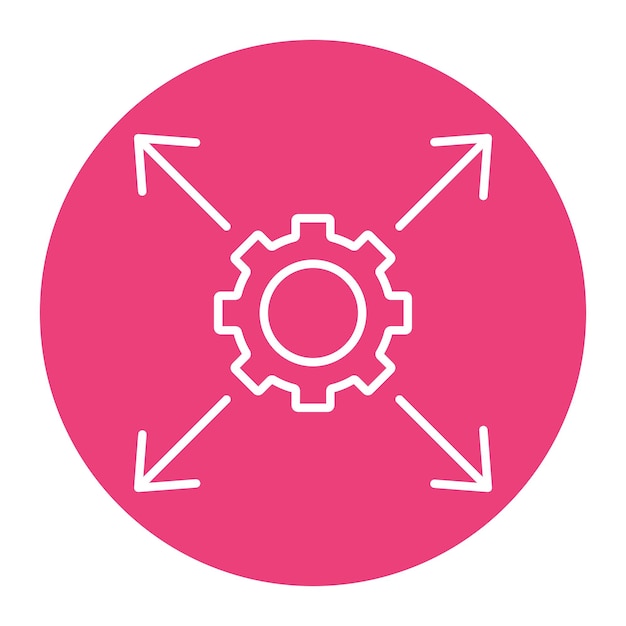 Network Scalability Vector Illustration