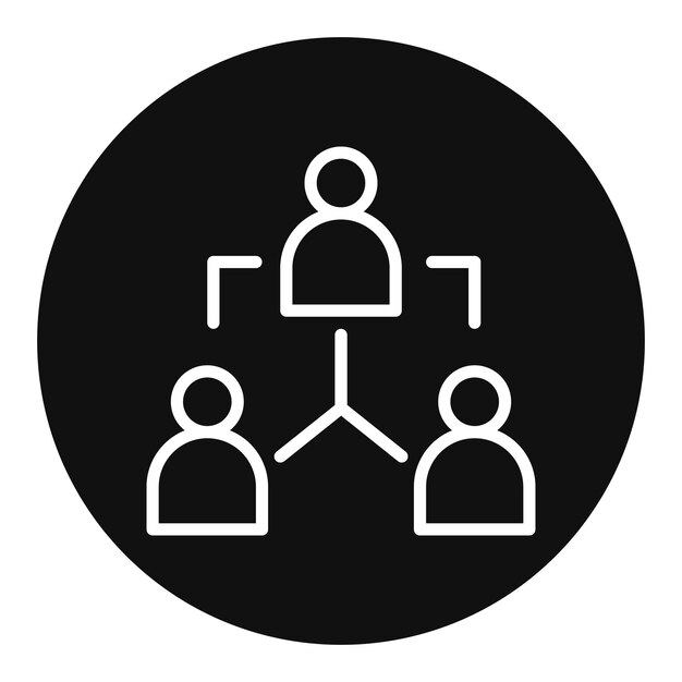 network segmentation icon vector image can be used for networking