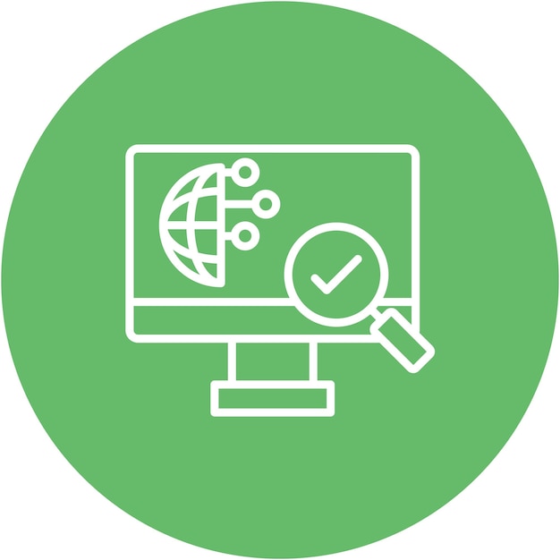 Network Standardization Vector Illustration Style